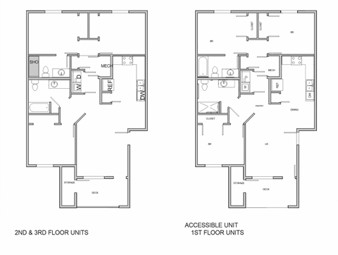 The Sandstone 3 Bedroom Floor Plan